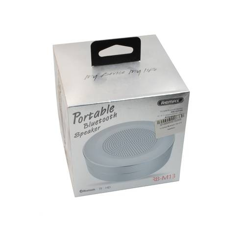 Картинка Колонка Bluetooth RB-M13 (серебро) от магазина lcdglass